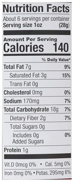THE GOOD CRISP COMPANY, CHIPS STACKED ORIGINAL, 5.64 OUNCE