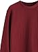 Romwe Women's Ribbed Round Neck Drop Shoulder Batwing Long Sleeve Sweatshirt