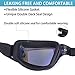 adepoy Swim Goggles, No Leaking Anti Fog UV Protection Swimming Goggles for Men Women Adult Youth Kids (Over 6 Years Old) with Free Protection Case