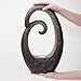 Bits and Pieces Garden Décor-Solar Abstract Ornament Sculpture for Your Garden, Lawn or Patio - Polyresin Statue Perfect for Landscape Design