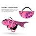 Petacc Dog Life Jacket Pet Floatation Vest Dog Lifesaver Dog Life Preserver for Water Safety at The Pool, Beach, Boating (M, Mermaid)