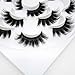 5D mink false eyelashes extensions dramatic long wispies fake lashes for women's makeup handmade soft eyelash,7PACK