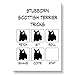 Scottish Terrier Stubborn Tricks Fridge Magnet Funny