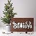 Believe Christmas Stencil - Craft Supplies for Painting, Easy Christmas Craft, Merry Stencils