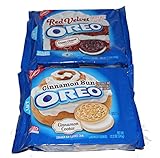 Bundle 2 items:1 Red Velvet and 1 Cinnamon Bun Oreo Cookies