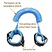 [2 Pack] Baby Child Anti Lost Safety Wrist Link Harness Strap Rope Leash Walking Hand Belt Band Wristband for Toddlers, Kids, 1.5m & 2.5m/ Orange & Blue by KOMIWOO