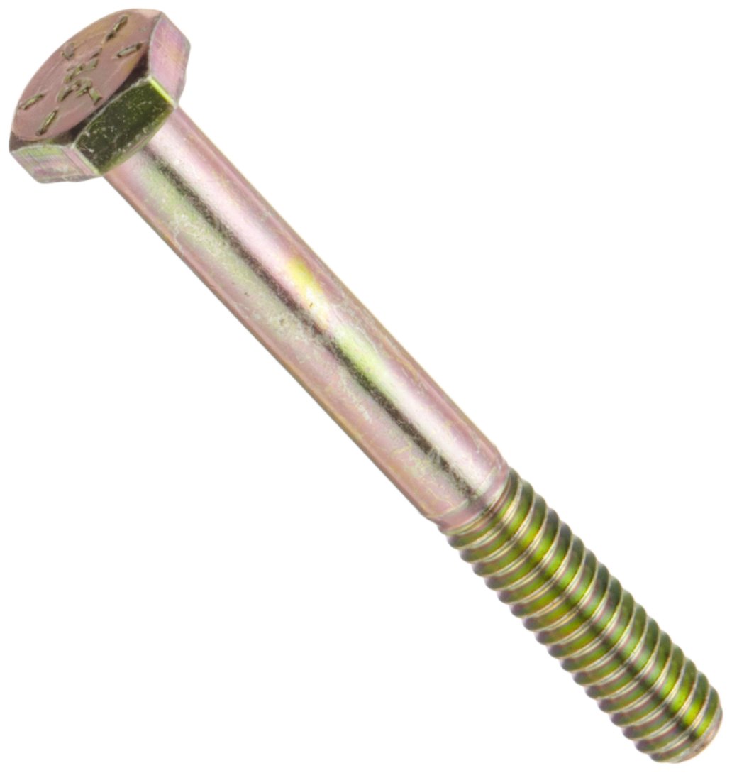 Imported Pack of 100 Meets ASME B18.2.1 Grade 8 21/4 Length Zinc