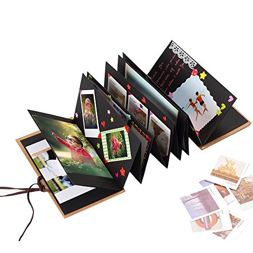 Gotideal DIY Scrapbook Album Craft Paper Wedding and Anniversary Photo