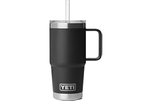 YETI Rambler 25 oz Straw Mug 2.0 - Insulated Water Bottle with Straw Lid – Double-Wall Insulation – Dishwasher Safe – Cuphold
