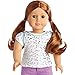 American Girl - Silver-Print Cat Tee for 18-inch Dolls - Truly Me 2016