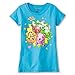 Shopkins Big Girls' Shopkins T-Shirt (MEDIUM, (7/8), Turquoise Blue)