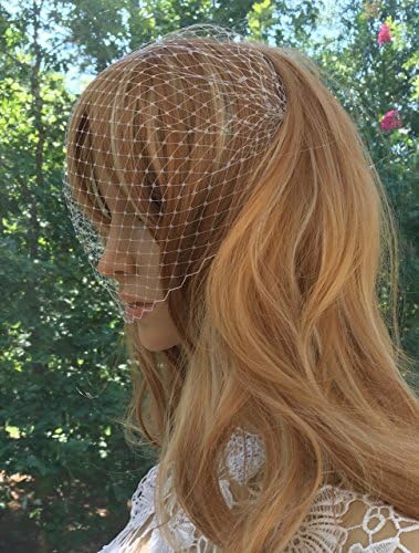 Bandeau Veil, Birdcage Veil, Bridal Veil, Wedding Veil, White Veil, Ivory Veil, Black Veil, Deco Veil