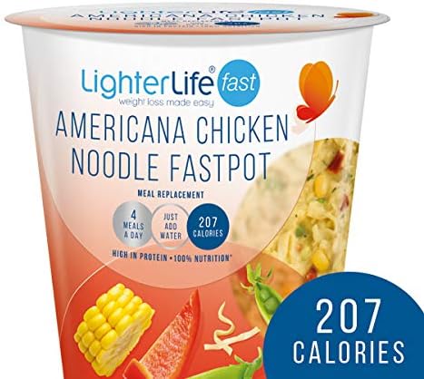 LighterLife Chicken Noodle FastPot, Weight Loss Meal Replacement Meal Pot - Image 5