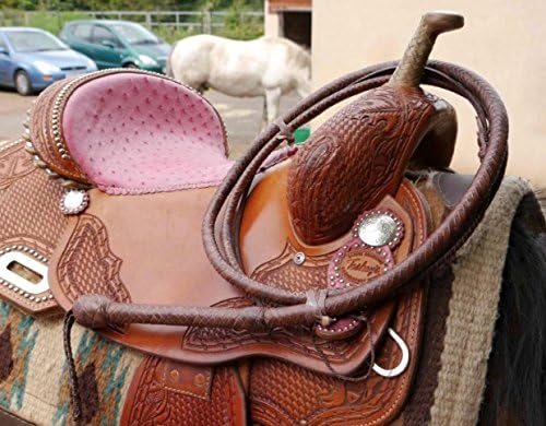 Quality Handmade 6 foot 12 plait Tan Leather Bullwhip Indiana Jones Style