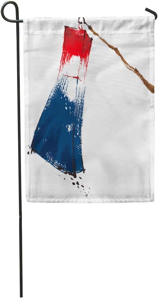 Amazon Com Semtomn Garden Flag Red Cheongsachorong The View Of