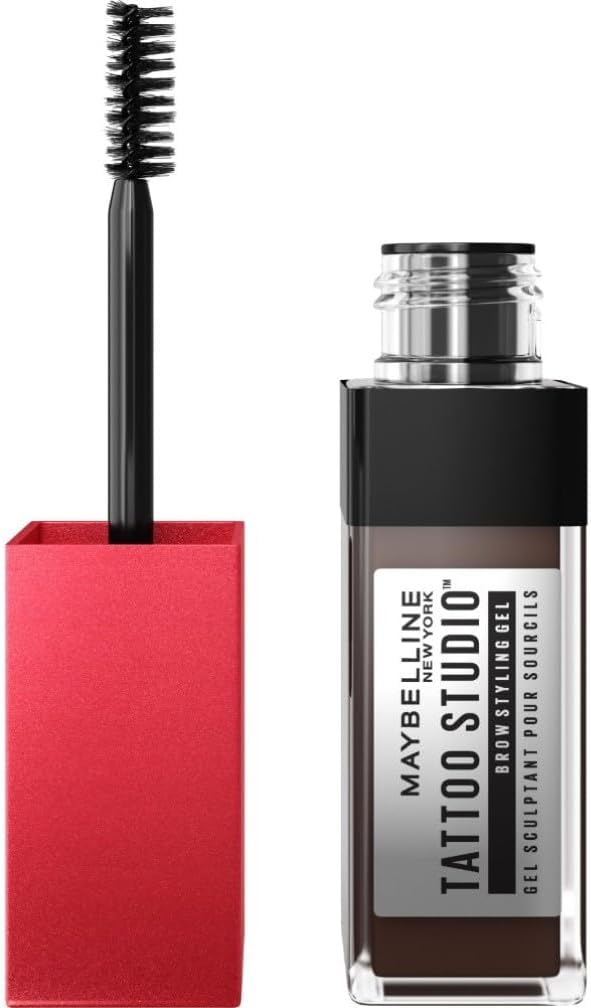 Maybelline Tattoo Brow Peel Off Eyebrow Gel Tint Deep Brown Waterproof