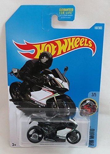 Hot Wheels 2017 HW Moto Ducati 1199 Panigale (Motorcycle) 187/365, Black