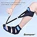 Plantar Fasciitis Night Splint Drop Foot Brace, Ankle Support with Adjustable Elastic Strap for Effective Relief from Plantar Fasciitis, Achilles Tendonitis and Calf Pain