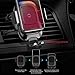 Wireless Car Charger Mount, Baseus Gravity Car Mount Air Vent Phone Holder, 10W Charge for Samsung Galaxy S8 S7/S7 Edge, Note 8 5, Standard Charge for iPhone X, 8/8 Plus and Qi Enabled Devices