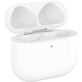 Wireless Charging Case Compatible with AirPods 4th Generation, USB-C Port Airpods 4 Charging Case Replacement, No Earbuds Included