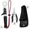 Stainless-Steel-Fishing-Pliers-Braid-Cutter-Hook-Remover-with-Sheath-and-Professional-Fish-Lip-Gripper-Grip-Best-for-Saltwater-and-Freshwater-Fishing-Any-Angler-Needs