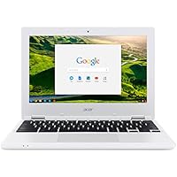 Acer Chromebook CB3-131-C3SZ 11.6-Inch Laptop (Intel Celeron N2840 Dual-Core Processor,2 GB RAM,16 GB Solid State Drive,Chrome), White