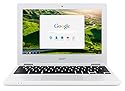 Acer Chromebook CB3-131-C3SZ 11.6-Inch Laptop (Intel Celeron N2840 Dual-Core Processor,2 GB RAM,16 GB Solid State Drive,Chrome), White