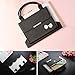 GEMWON Case for iPad mini 1/2/3/4, Cute Handbag Case for Women,Protective PU Leather Three Angles Holder Cover with Auto Sleep/Wake Function for iPad mini 1/2/3/4 - Black