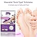 5 PAIRS Foot Peel Mask, Exfoliating Callus Peel Booties,Peeling Off Calluses & Dead Skin, Baby Soft Smooth Touch Feet-Men Women (Lavender)