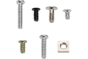 Be In Your Mind Full Housing Screw Set Replacement Part Compatible with Nintendo New 3DS XL New 3DS LL Full Set Screw Kit Gam