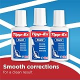 BIC Tipp-Ex Rapid Correction Fluid 20ml Pack of 3 White view 3