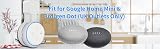 Sintron Wall Mount Holder White for Dot 3rd Gen UK Google Mini Stand view 5