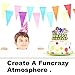 Cartoon Cake Topper Happy Birthday Blue Video Game Theme Decor Picks for Baby Shower Birthday Acrylic Party Decorations Supplies