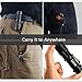 Letmy 7W Mini Led Flashlight 300 Lumen Super Bright Adjustable Focus Zoom J5 Tactical Light with 3 Modes