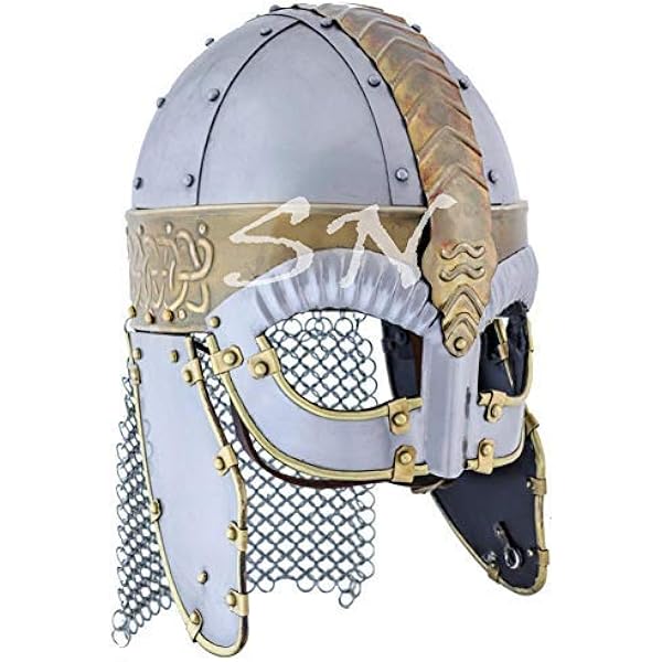 THOR INSTRUMENTS Viking Helmet Battle Armor 18G Steel and