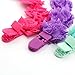 Flower Baby Pacifier Clips, 3 Pacifier Holder in Every Pack, Strong, Easy Clean, Perfect Baby Shower Gift