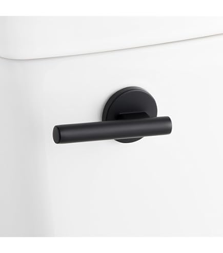 Kingston Brass NB3630PL Water Onyx Pressure Balanced Tub And Shower Faucet With Porcelain Lever Handle In Black Stainless Steel
