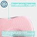 QHGC Newborn Baby Head Shaping Pillow (Memory Foam Cushion) Preventing Baby Flat Head Syndrome (Plagiocephaly)&Neck Support,100% Cotton Breathable Pillow,Best Perfect for 0-12 Months Baby