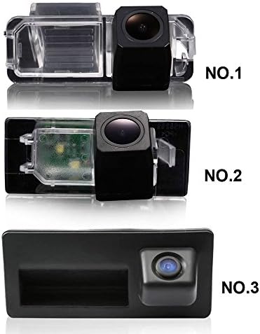 Dynavsal Waterproof Backup Camera Color Car Rear View Camera 170 Degree Viewing Angle License Plate with Night Vision for Porsche Cayenne 2015 2016
