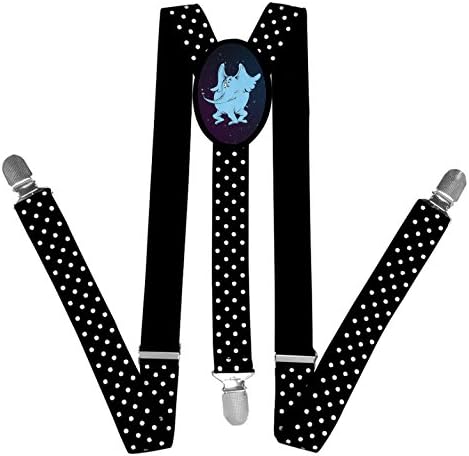 Juicy Yang Dr Seuss Horton The Elephant Fashion Boys And Girls Adjustable Elastic One Inch Suspenders Suspenders