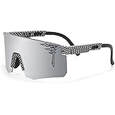 FIXEROS Two Size Polarized Baseball Sunglasses For Adults and Youth Boys Girls Kids UV400 Men Women Cycling Sports Glasses