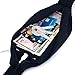Smartlle Fanny pack, Running Belt, Waist Bag Women & Men for iPhone 13 12 11 Pro Max/XR/XS Max/X/XS/8 7 6 6S Plus, for Samsung Galaxy S/Note, All Mobiles up to 6.7'',Gym Workout Fitness Gear-Black
