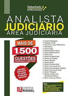 Livro Gabaritado e Aprovado – Analista Judiciário