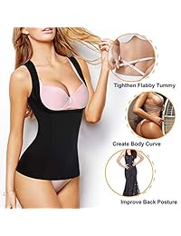 Ursexyly - Chaleco moldeador de cintura sin costuras para mujer