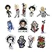 Tim Burton's The Nightmare Before Christmas Movies Theme Stickers Laptop Stickers Waterproof Skateboard Snowboard Car Bicycle Luggage Decal 50pcs Pack