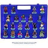 Life Made Better Upgraded Case, Blue Heavy-Duty Protective Toy Figure Case, Compatible with Lego Dimensions Video Game Figures, not Made by Lego