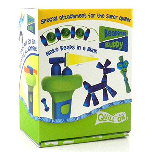 Beading Buddy - Blue Attachment for Super Quiller- Make Beads of different designs for fashion accessories such as bracelet, zipper buddy, keychain