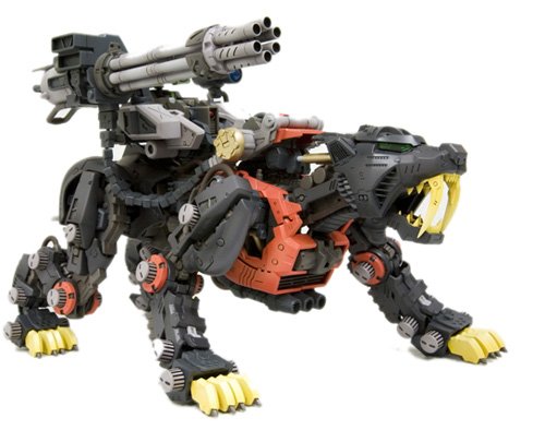 Zoids Tomy Japanese Model Kit ZD024 Saber Tiger [Schwalz Version]