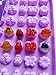 Lunchboxly Flower Butterfly Bee Ladybug Shaped Gummy Bear Mold Gummies Snacks Yogurt Popsicle Bite Mold 2 Pack