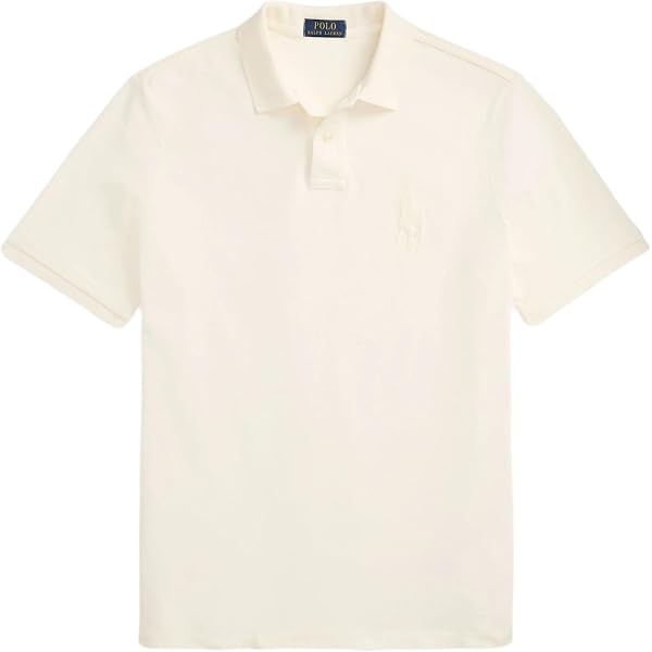POLO RALPH LAUREN Men's Big Pony Classic Fit Mesh Polo Shirt (M